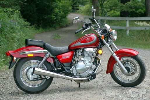 GZ250 Marauder Suzuki Motorcycle Service Manual - Cyclepedia