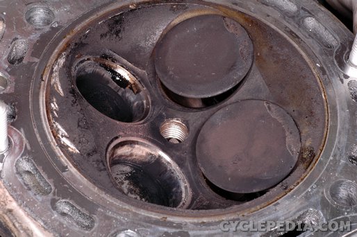 kawasaki klr650 doohickey failure cylinder head valve damage