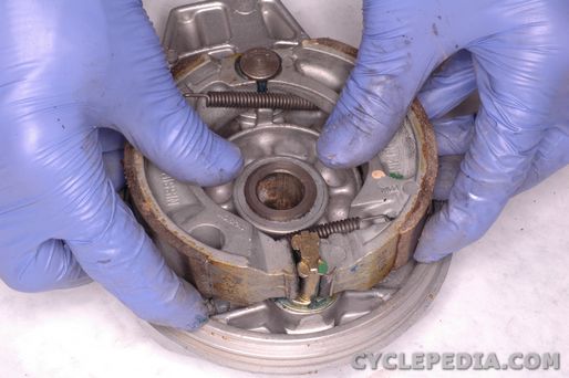 honda crf230 f l m drum brake shoes pedal disc caliper rebuild master cylinder