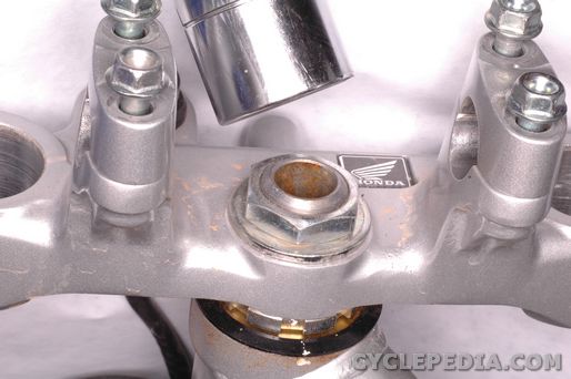 honda crf230 f l m steering stem bearings fork clamp