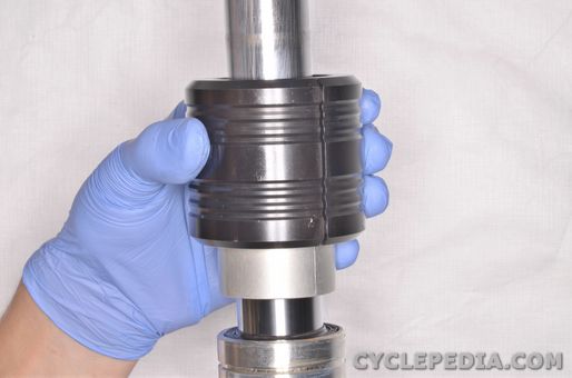 Yamaha YZ 85 Front Suspension Front Fork Disassembly
