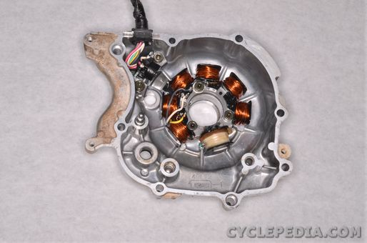 yamaha tt-r90 electrical ignition stator coil charging