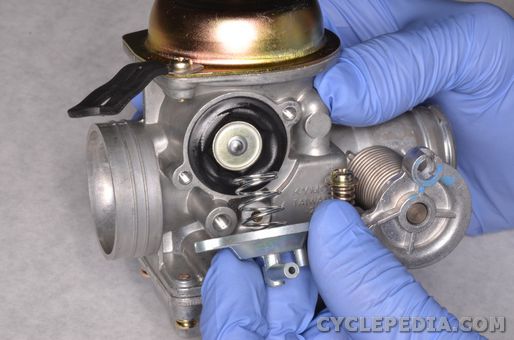 kymco super 8 150 125 50 4t scooter carburetor removal disassembly installation cleaning fuel tank