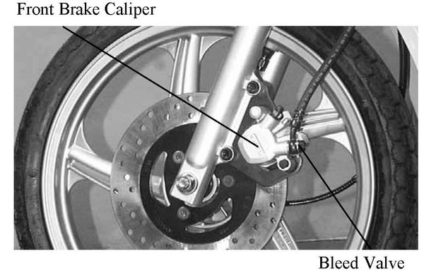 kymco people 50 front wheel suspension fork brake pads caliper master cylinder