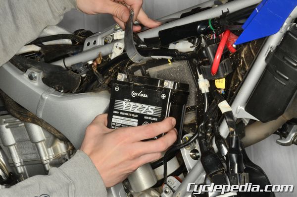 Yamaha WR250R WR250X Electrical System Battery Charging