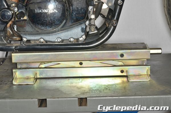 Honda Motorcycle Engine Removal