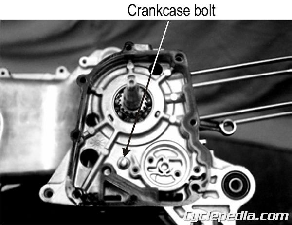 KYMCO Filly 50 Crankcase Separation