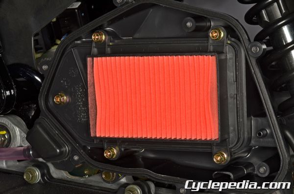 kymco_compagno_110_air_filter_service_maintenance_replacement