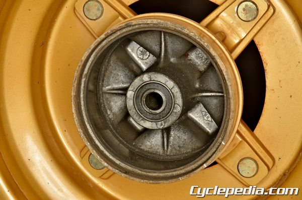  Yamaha BW PW 80 front brake drum inside diameter inspection