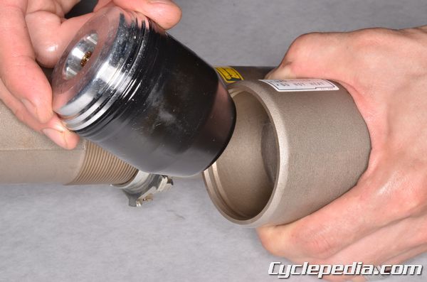 Honda 2012 CRF250R shock absorber rebuild bladder replacement piston valve shims leaky seals