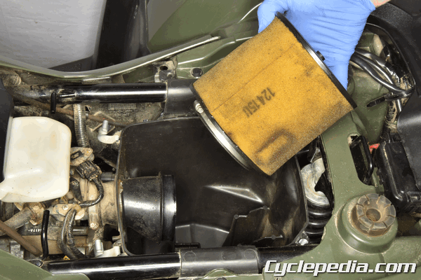 Honda TRX420FE Rancher ATV Air Filter Replacement