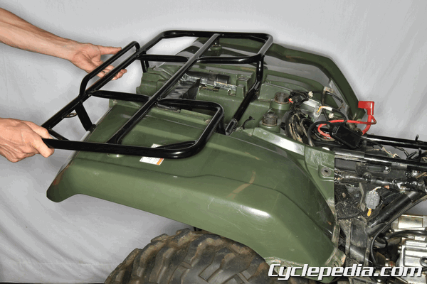 Rear Fender Replacement Honda TRX420FE Rancher ATV